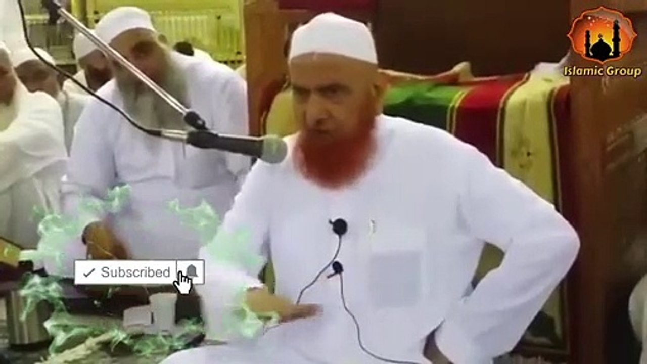Kya Roze Ki Halat Mein Miyan Biwi Ek Sath So Sakte Hai_ Maulana Makki Al Hijazi _ Islamic Group