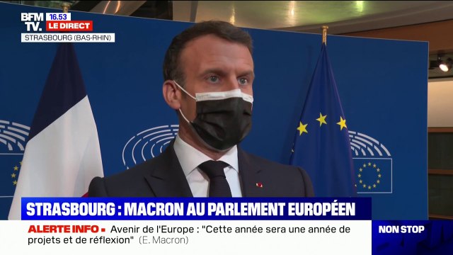 Emmanuel Macron à propos du référendum sur le climat: Il n'y aura pas d'abandon, ce texte va vivre sa vie parlementaire