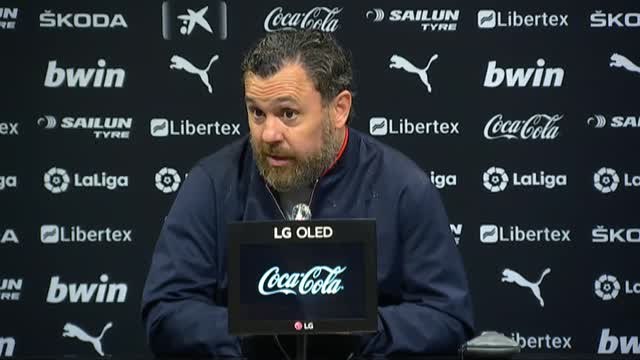 Sergio González: El equipo demuestra capacidad y se asocia, aunque le ha faltado colmillo en el ataque