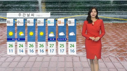 [날씨] 오늘 전국 곳곳 비...종일 흐린 하늘 / YTN