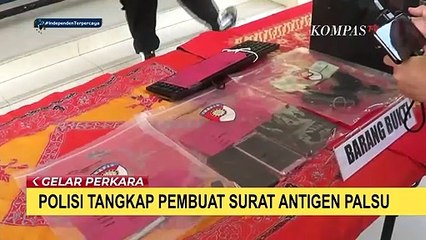 Polisi Tangkap Pembuat Surat Antigen Palsu di Cianjur, Terancam Hukuman 6 Tahun Penjara