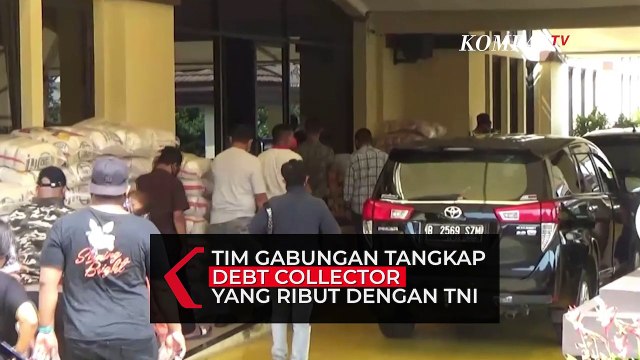 Buntut Cekcok dengan TNI, Polisi Tangkap 11 Orang Terduga Debt Collector