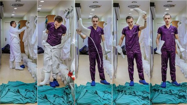 Koronavirüs salgınında insan üstü mücadelenin simge fotoğrafının hikayesi duygulandırdı