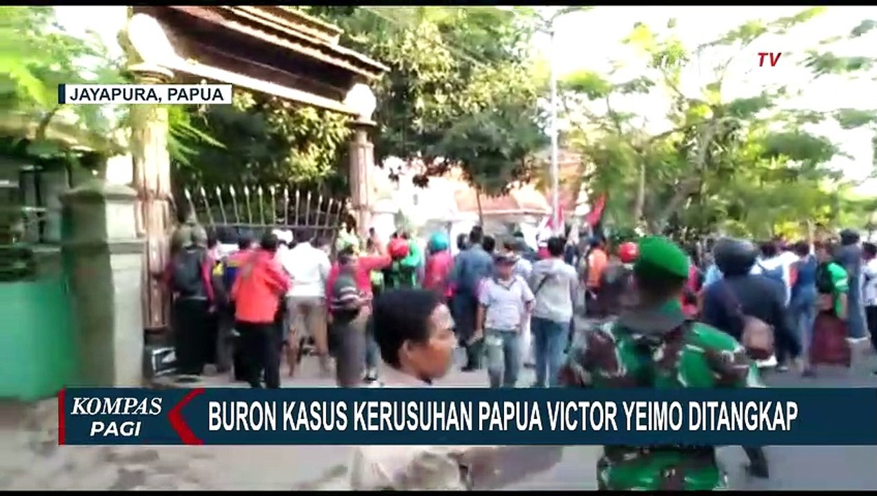 Buron Kasus Kerusuhan Papua Victor Yeimo Ditangkap