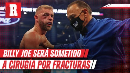 Billy Joe Saunders será operado por múltiples fracturas en su rostro