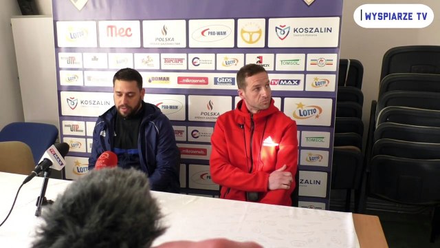 Konferencja po meczu Gwardia Koszalin 1 - 2 ( 0 - 0 ) Flota Świnoujście