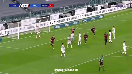 يوفنتوس 0 × 3 ميلان | اهداف اللقااااء بصووووووت رؤوف خليف ⚽ "