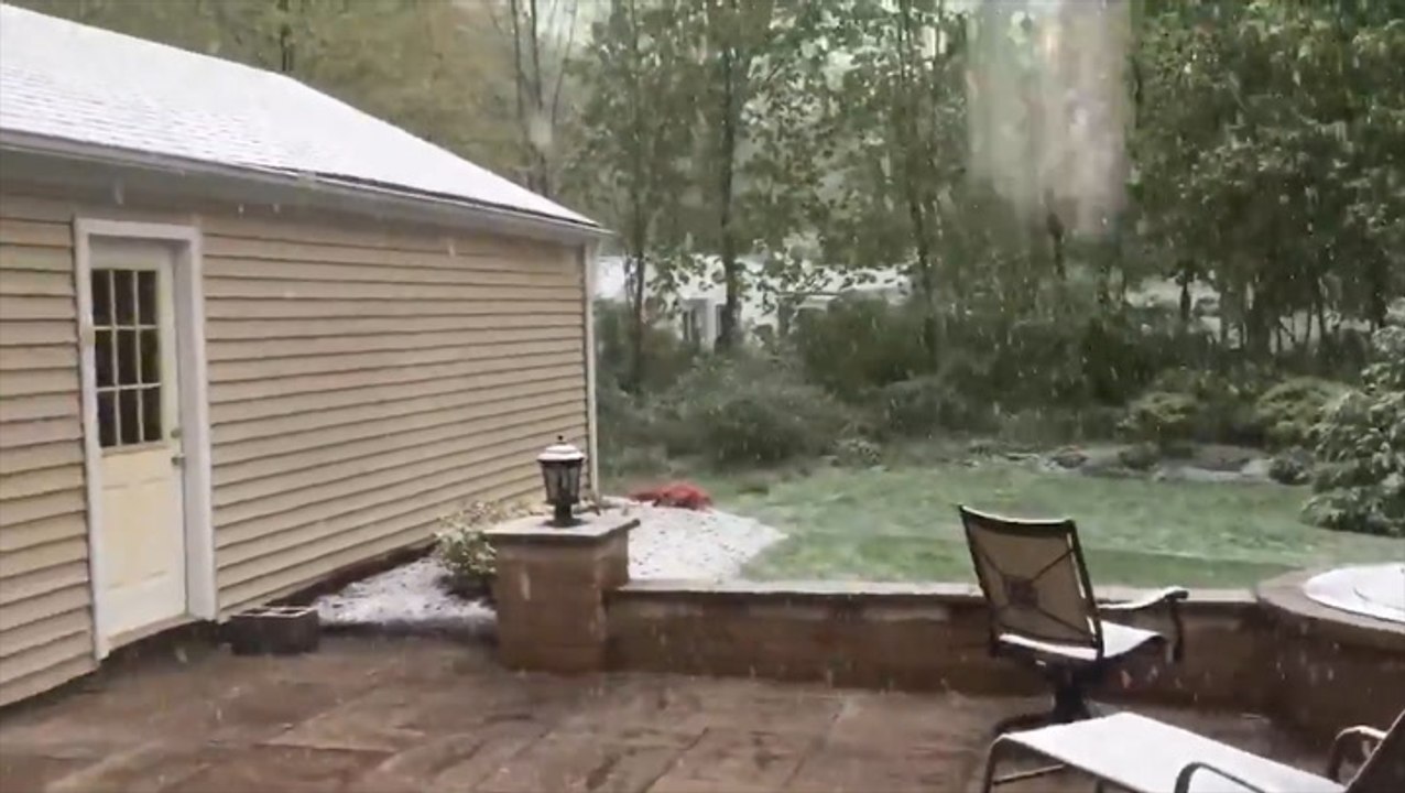 Storms hammer Ohio with heavy rain and snow