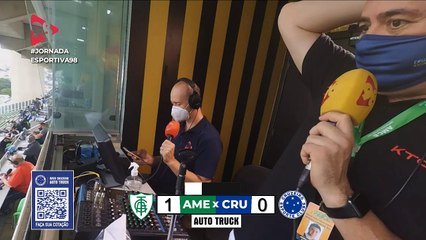 Jornada Esportiva 98 - América x Cruzeiro 09/05/21