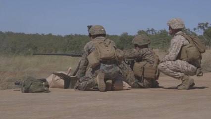US Military News • U.S. Marines with MRF-D • Live-Fire Range • Australia, May 4-5, 2021