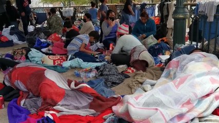 Caída de litera paros asfixia migrantes mueren de distintas causas en estaciones de Gobierno