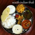 South Indian Thali Recipe | Veg South Indian Lunch Menu Ideas