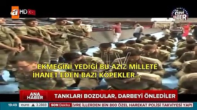 Binbaşı Barış Dedebağı darbeci askerlere verdiği ibretlik ayar!