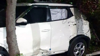SUV가 가로수 들이받아..."음주운전 사고" / YTN