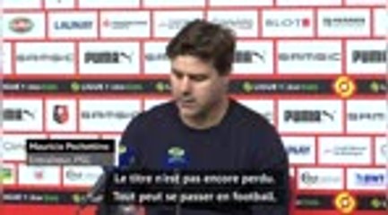 36e j. - Pochettino : "Le titre n'est pas encore perdu"