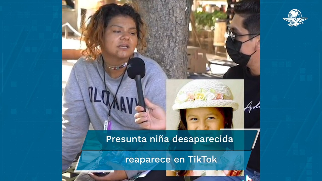 Sofía desapareció en 2003 a los 4 años, ¿un TikTok la encontró casi 20 años después?