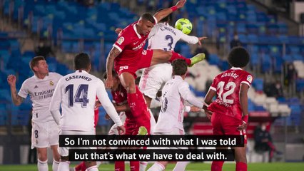 Zidane angry at penalty decision as Real drop points in title chase