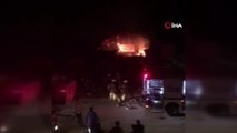 Son dakika haberleri: Silivri'de mobilya atölyesinde korkutan yangın