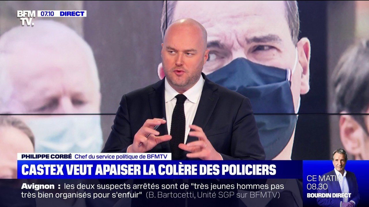 Que va dire Jean Castex aux syndicats de police...