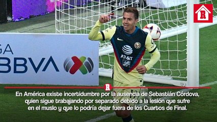 Sebastián Córdova, en duda para cuartos de final por lesión de muscular