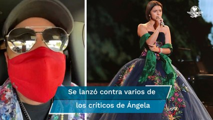 Claro que la regó: Pepe Aguilar sobre cómo entonó Ángela el himno