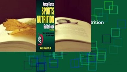 Full version  Nancy Clark's Sports Nutrition Guidebook  For Kindle