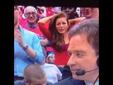 Woman becomes celebrity overnight after being filmed grabbing her boobs at NBA basketball game