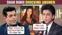 Shah Rukh Khan SHOCKING Reaction On Suhana Getting Kissed By Her Boyfriend