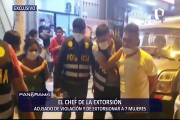 ¡Exclusivo! "El chef" de la extorsión: acusado de violación y de extorsionar a siete mujeres