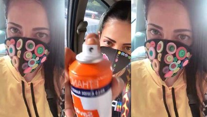 Kamal Hassan की बेटी Shruti Hassan ने Social Media पर Share किया Mask Look, Check Out | FilmiBeat