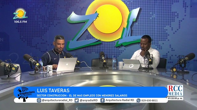 Luis Taveras – Sector Construcción – El de mas empleos con menores salarios