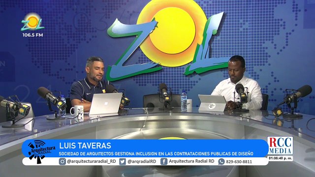 Luis Taveras – Sociedad de arquitectos gestiona inclusión en las contrataciones públicas de diseño