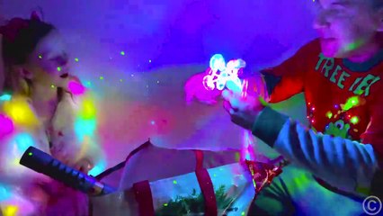 Nastya Plays With Shadow Puppets And Glowing Toys