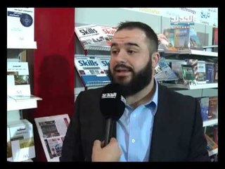 مقابلة مع الكاتب سليم اللوزي خلال توقيع روايته "خلف العتمة"