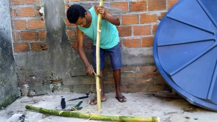 Arco E Flecha De Bambu  Bamboo Bow And Arrow
