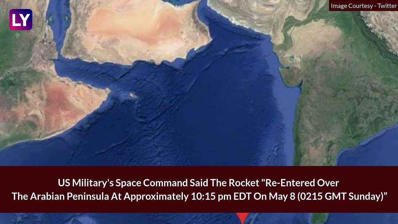 Chinese Rocket Splashes Into Indian Ocean, Cras...