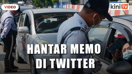 Kekeliruan SOP: MITI hantar memo kepada polis - di Twitter
