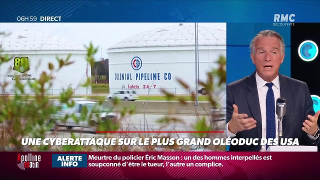 La chronique de Frédéric Simottel : Une cyberattaque sur le plus grand oléoduc des USA - 10/05