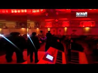 الفنان محمد اسكندر واجواء من حفلة عيد الحب