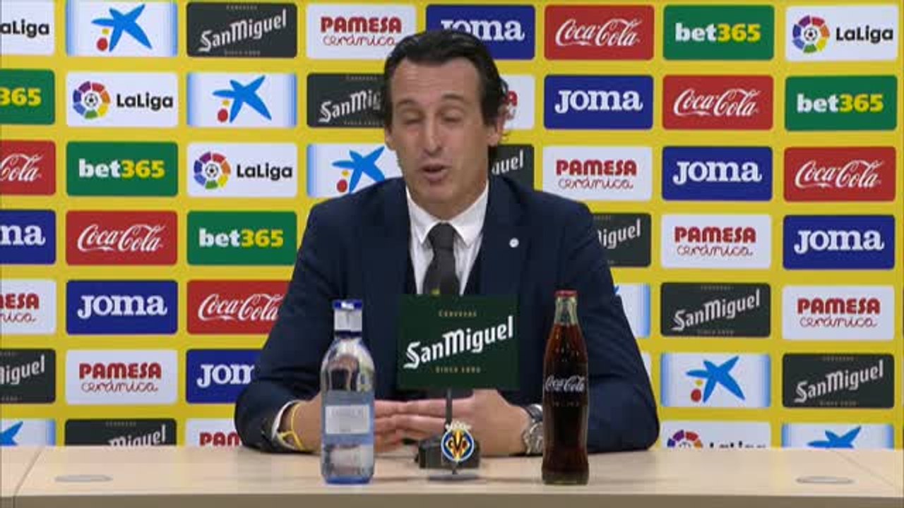 Unai Emery: "Es una impotencia tremenda, es un partido muy condicionado"
