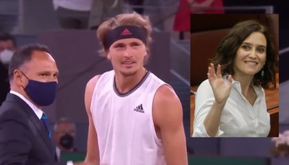 La tremenda ovación a Ayuso en el Mutua Madrid Open… que dejó patidifuso a Zverev
