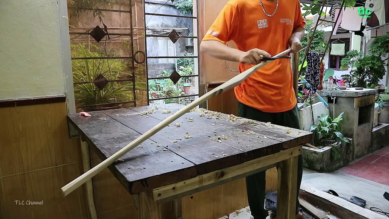 How To Make The Bamboo Bow | Diy Bamboo Bow | Bamboo Craft