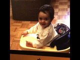 جيهان علامة تنشر فيديو لإبنها يقلد راغب