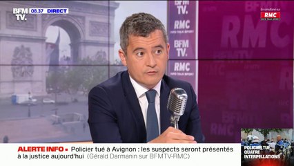 Gérald Darmanin souhaite "la non-récupération politique du meurtre d'Éric Masson"