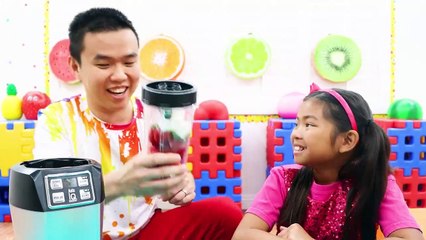 Emma Pretend Play Selling Fruits And Vegetables Ice Cream