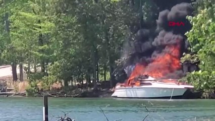 Son dakika haberleri! ABD'de yatta patlama: 6 yaralı