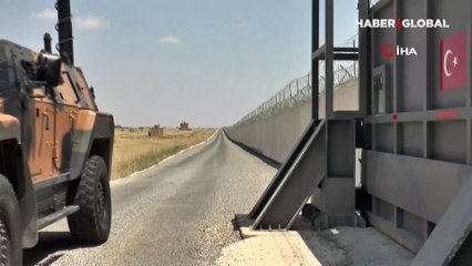 Suriye sınırına yapılan 'güvenlik duvarı' tamamlandı