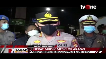 Terobos Ajalah, Penyekatan Mudik di Karawang Jebol