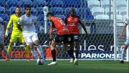 Le résumé de la rencontre Olympique Lyonnais - FC Lorient (4-1) 20-21