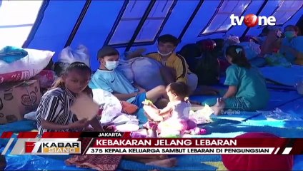 1.449 Warga Terpaksa Lebaran di Pengungsian